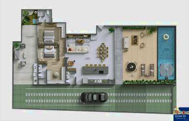 Imagem 4: HORIZON RESIDENCE - APARTAMENTO DIFERENCADO - 04 SUÍTES, 07 VAGAS DE GARAGEM - COM 466M² P