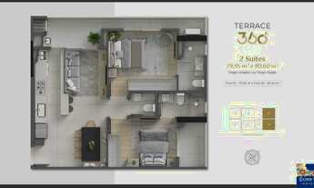 Imagem 4: RESIDENCIAL TERRACE 360º - APARTAMENTO 02 SUÍTE - ALTO PADRÃO - NO BAIRRO FAZENDA