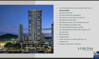 Imagem 3: RESIDENCIAL VEREDAS - APARTAMENTO 04 SUÍTES - COM 155M² PRIVATIVOS - NO BAIRRO FAZENDA