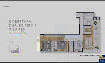 Imagem 5: RESIDENCIAL ARIA - COBERTURA DUPLEX - 03 SUÍTES - PISCINA PRIVATIVA - COM 293M² PRIVATIVOS