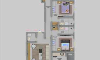 Imagem 4: RESIDENCIAL FAROL DE VALÊNCIA - APARTAMENTO 04 SUÍTES, 03 VAGAS DE GARAGENS - ALTO PADRÃO