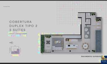 Imagem 6: RESIDENCIAL ARIA - COBERTURA DUPLEX - 03 SUÍTES - PISCINA PRIVATIVA - COM 293M² PRIVATIVOS