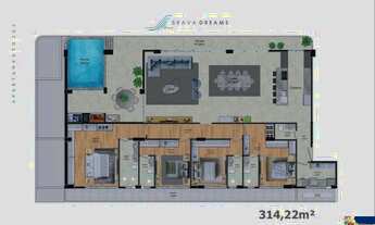 Imagem 3: BRAVA DREAMS - FRENTE MAR - APARTAMENTO 04 SUÍTES - COM PISCINA PRIVATIVA - ÁREA PRIVATIVA