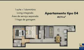 Imagem 4: RESIDENZIALE VILLA BERTIN - APARTAMENTO 02 DORMITÓRIOS, SENDO 01 SUÍTE - NO BAIRRO CORDEIR