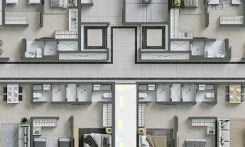 Imagem 5: SÃO VICENTE HOME CLUB - APARTAMENTO 02 DORMITÓRIO, SENDO 01 SUÍTE - 01 VAGA - ÁREA DE LAZE