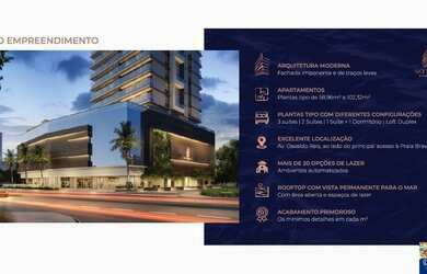 Imagem 3: SKY BRAVA RESIDENCE - APARTAMENTO 02 DORMITÓRIOS, SENDO 01 SUÍTE - ALTO PADRÃO - NA PRAIA