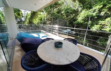 Imagem 2: LUXUOSA, CHARMOSA e FUNCIONAL CASA EM ALPHAVILLE 1 - ESTRELA DO MAR - 4 SUITES + HOME OFFI