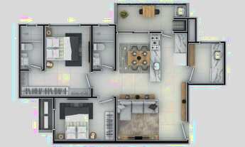 Imagem 5: APARTAMENTO RESIDENCIAL em Itajai - SC, Dom Bosco