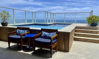 Imagem 1: Cobertura maravilhosa frente mar, com 4 suítes, salas, lindo gourmet, 4 garagens, 345,00 m
