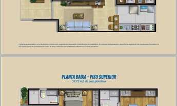 Imagem 6: 2 dormitórios, 2 suíte, 2 vagas na garagem, 5M² de Área Total