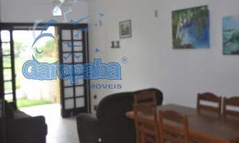 Imagem 2: ALUGUEL DE CASA NO CENTRO DE GAROPABA-SC: 3 quartos, 2 suítes, com split, churrasqueira, 2