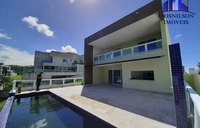 Imagem 3: CASA À VENDA ALPHAVILLE SALVADOR II, NOVA, R$ 2.800.000,00, 5 SUÍTES, PISCINA, ESPAÇO GOUR