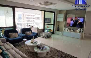 Imagem 2: APARTAMENTO À VENDA LE PARC SALVADOR, R$ 1.792.000,00, DECORADO, PORTEIRA FECHADA, 3 SUÍTE