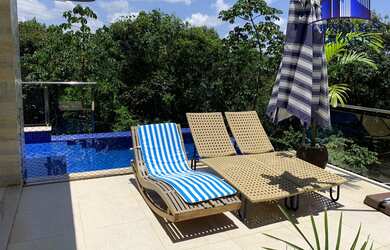 Imagem 5: CASA EM CONDOMÍNIO ALPHAVILLE II, SALVADOR, 5 SUÍTES, MODERNA, R$ 2.950.000,00, DECORADA