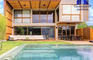 Imagem 7: CASA À VENDA ALPHAVILLE I SALVADOR, MARAVILHOSA, MODERNA, R$ 4.700.000,00 PISCINA AQUECIDA