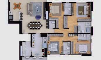 Imagem 3: Apartamento 4 dormitorios suites Alto Padrão Balneário Camboriu- CONSULTE VALOR UNIDADE