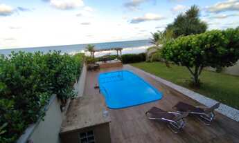 Imagem: CASA COM PISCINA FRENTE MAR NA PRAIA DO