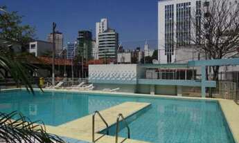 Imagem: 1 dormitorio locação em predio com PISCINA