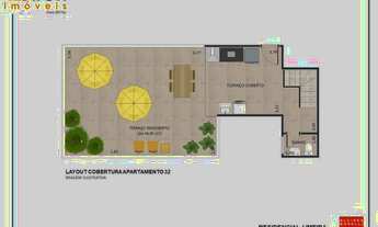 Imagem 2: Apartamento Duplex, 2 Dormitórios sendo 1 suíte, Jardim Haydee, 60m² 1 VAGA