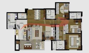 Imagem 3: SELFIE CABRAL, APARTAMENTO 3 DORMITÓRIOS (3 SUITES), VAGA DE GARAGEM, CABRAL, CURITIBA, PA