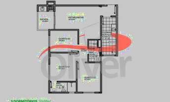 Imagem 2: RESIDENCIAL PORTO SEGURO, 3 DORMITÓRIOS, VAGA DE GARAGEM, PINHEIRINHO, CURITIBA, PARANA