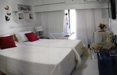 Imagem 7: Alugo Apto em Apart Hotel em Ondina 2/4, Carnaval 2025 p/ 6 pessoas, Vista Mar, Mobiliado