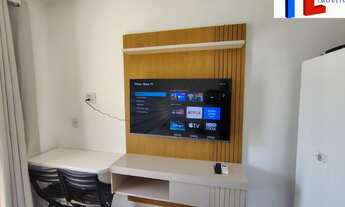 Imagem 4: ALUGO Temporada Apartamento Studio Mobiliado, Amaralina, 18m², 1/2 com Varanda, sala, banh