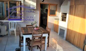 Imagem: Casa térrea, churrasqueira, mezanino