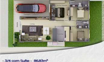 Imagem 3: CASA RESIDENCIAL em CAMAÇARI - BA, MALÍCIA (ABRANTES