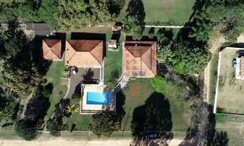 Imagem 2: Chácara de 5.000 m² - 750 m² de área construída - 4 suítes - Venda por R$ 1.350.000 - Água