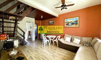 Imagem 3: Sobrado 3 Dorms. com Piscina e Churrasqueira - Condomínio na Prainha, Caraguatatuba - 73m²