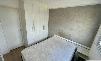 Imagem 5: Apartamento mobiliado para alugar no Tatuapé com 24m², 1 Suíte, Cozinha integraga com a sa