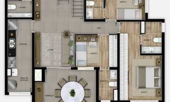 Imagem 2: APARTAMENTO RESIDENCIAL em Santo André - SP, Vila Gilda