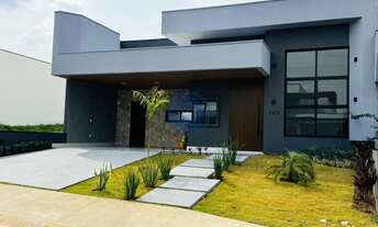 Imagem 4: Casa térrea alto padrão no Jardim Maria José com 3 suítes, escritório, gourmet integrado e