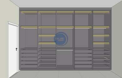 Imagem 5: Casa térrea de alto padrão no Gran Reserve em Indaiatuba com 3 dormitórios, suíte com clos
