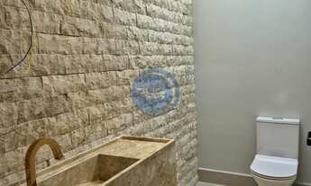 Imagem 2: Casa em Condomínio de Luxo no Jardim Piemonte, Indaiatuba-SP: 3 Quartos, 3 Suítes, 2 Salas