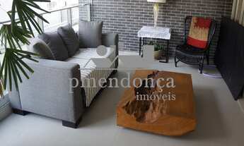 Imagem 5: Apartamento de Alto Padrão, com espaçosa varanda gourmet na Vila Madalena