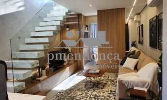 Imagem 6: Cobertura Duplex totalmente mobiliada com 80m² decorada em plena Rua Bahia