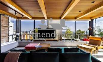 Imagem 5: Cobertura duplex em Pinheiros com vista panorâmica e fino acabamento, espaçosa e bem distr