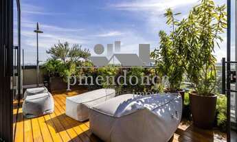 Imagem 6: Cobertura duplex em Pinheiros com vista panorâmica e fino acabamento, espaçosa e bem distr