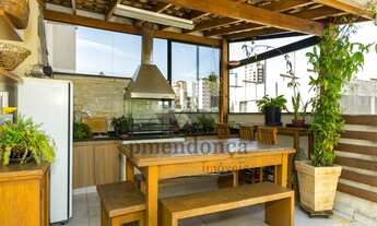 Imagem 1: Cobertura duplex em Perdizes com 193m² bem divididos, 3 quartos (2suítes) e 2 vagas