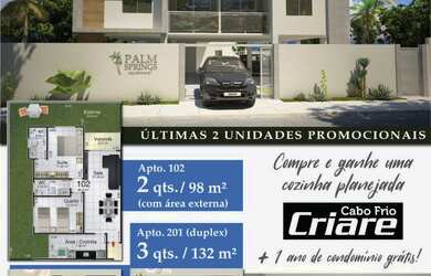 Imagem 2: APARTAMENTO COMERCIAL em Cabo Frio - RJ, PALMEIRAS