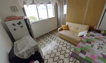 Imagem 2: Apartamento para locação no Embaré, Santos-SP: 1 quarto, 1 banheiro, 1 vaga de garagem, 32