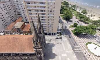 Imagem 4: Apartamento para locação no Embaré, Santos-SP: 1 quarto, 1 banheiro, 1 vaga de garagem, 32