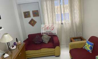 Imagem 2: Apartamento à venda em Santos-SP, no bairro Embaré: 1 quarto, 1 sala, 1 banheiro, 45m² de