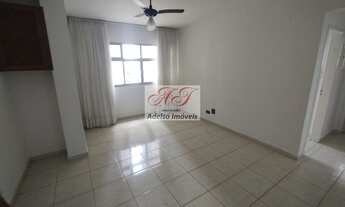 Imagem 1: Apartamento à venda em Santos-SP, 1 quarto, 1 sala, 2 banheiros, 45,00m² no Embaré! Aprove