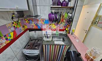 Imagem 4: Apartamento à venda em Santos-SP, bairro Boqueirão: 1 quarto, 1 sala, 1 banheiro, 1 vaga d