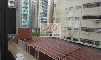 Imagem 4: Luxuoso apartamento à venda no Boqueirão, Santos-SP: 3 quartos, 1 suíte, 2 banheiros, 2 va