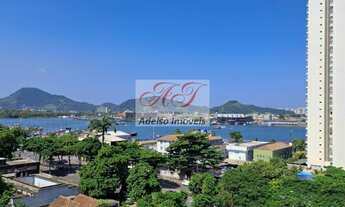 Imagem 5: Apartamento à venda na Ponta da Praia, Santos-SP: 2 quartos, 1 suíte, 2 salas, 2 banheiros