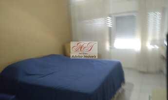 Imagem 2: Apartamento à venda em Santos-SP, no bairro Embaré: 2 quartos, 2 salas, 1 vaga de garagem